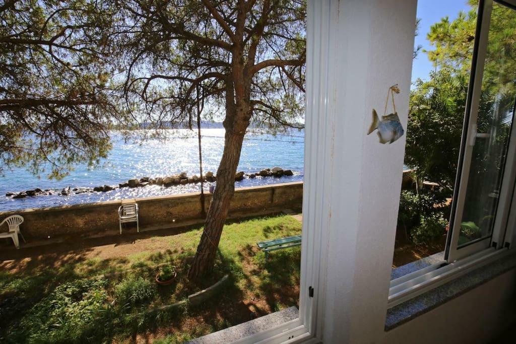 Seafront Beach Apartment - Directly At The Beach Zadar Extérieur photo
