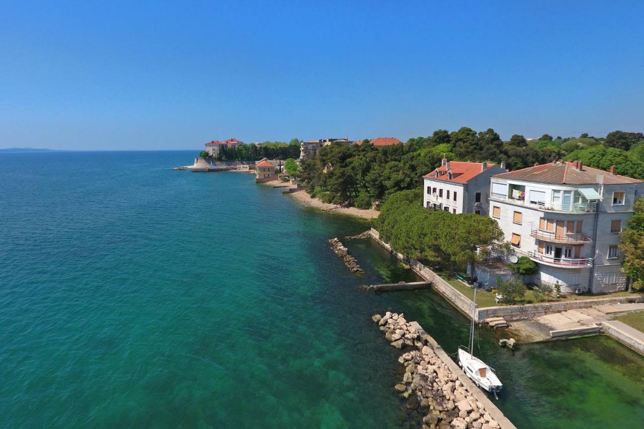 Seafront Beach Apartment - Directly At The Beach Zadar Extérieur photo